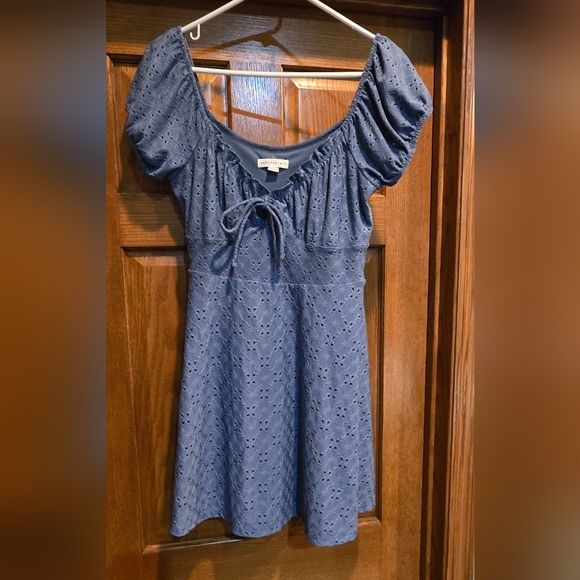 Aeropostale Dresses & Skirts - Aeropstale, Women's size Large, Mini Dress Blue, Perfect Shape, Barely Worn